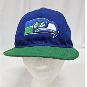 New Era 9FIFTY Seattle Seahawks Snapback Hat Blue Green NFL Original Fit OSFM